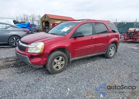 2005 Chevrolet Equinox Lt from USA, damaged, VIN 2CNDL73F456056907